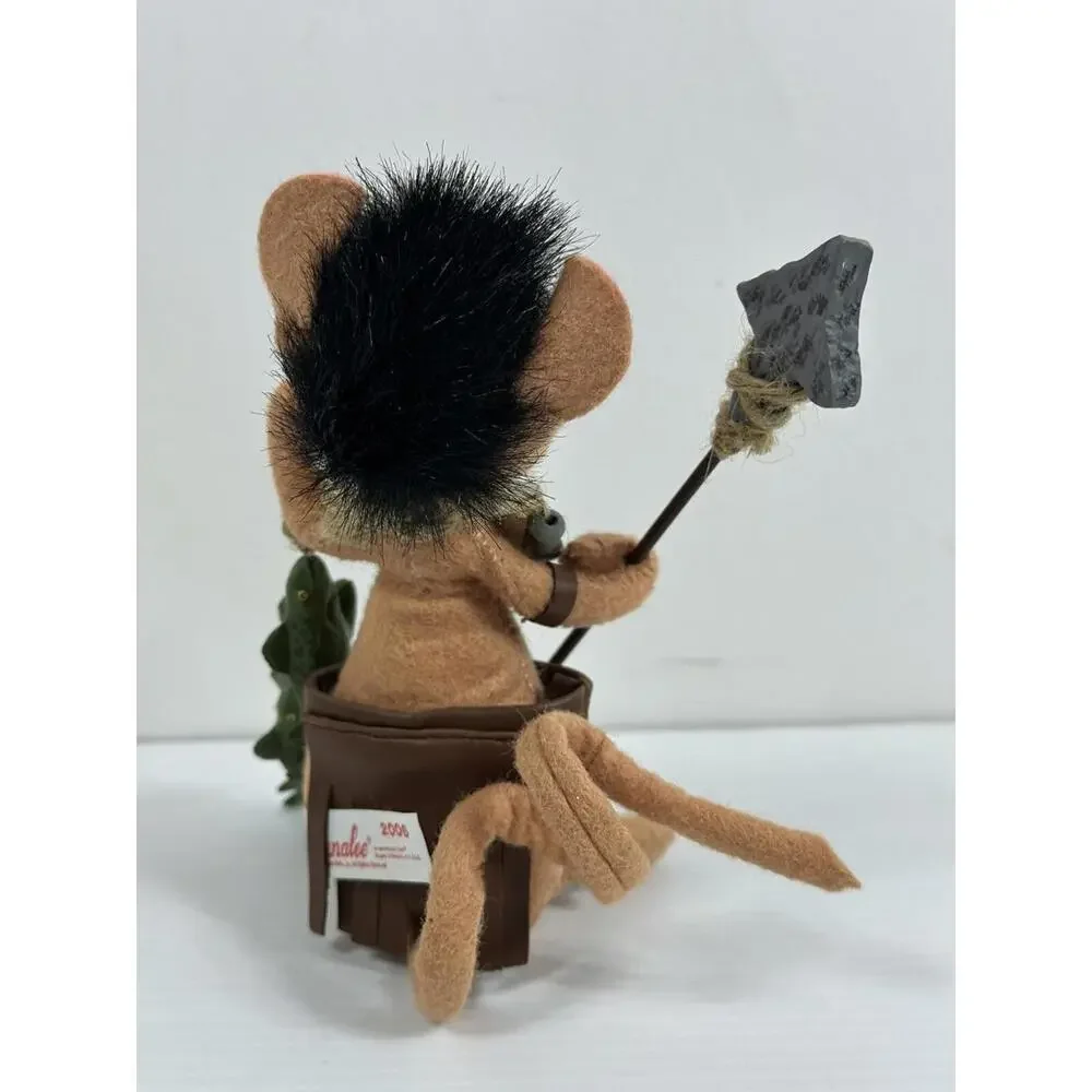 AnnaLee mouse‎ native Indian Fisher fish spear fall 2006 home decor